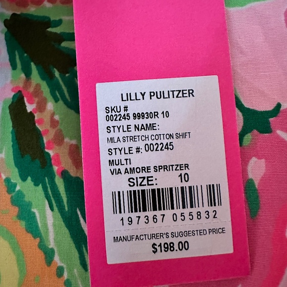 NWT Lilly Pulitzer Mila Dress - Picture 8 of 10